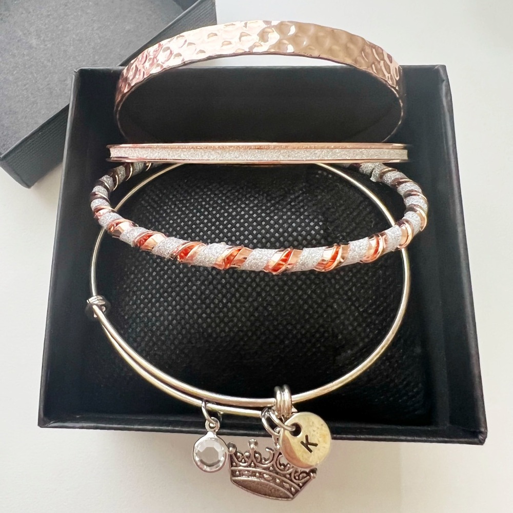 Bundle of Charm Bracelet & Bangles